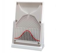 Experiment Model Dalton Board, Galton Board Desk Toy, Physics Lab Teaching Tool, Normal Distribution Mathematical Model, Bell-shaped curve, for Demonstration of Random Phenomena(With Curve)