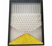 Experiment Model Dalton Board, Physical Teaching Galton Board, Effective Statistical Law Demonstration, Gas Motion Velocity Distribution Statistics, for School Laboratory Teaching Demonstration