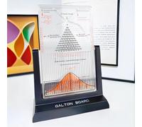 Experiment Model Galton Board, Acrylic Galton Board Desk Toy, Effective Statistical Law Demonstration, for PhysicalSchool Laboratory Teaching Demonstration Teaching