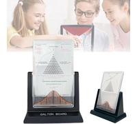 Experiment Model Galton Board, Probability Demonstration Model with Bell Curve, Inspire Curiosity and Enhance Learning, Effective Statistical Law Demonstration for Random Distribution
