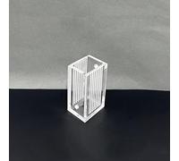 Experimental Acrylic Electrolyzer Cell Kit - 10x10cm, 10 Pack with Regular and Recirculating Water Electrolytic Cells(Recirculating Water Cell 300ml)