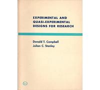 Experimental and Quasi-experimental Designs for Research