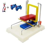 Experimental Apparatus for the Action of a Magnetic Field on an Electric Current - Left Hand Rule Ampere's Force Physical Teaching Instrument with Copper Rails