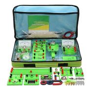 Experimental Boxes STEM Electronics Construction Box for Kids,Electricity and Magnetism Experiment Education Kits for Kids, Junior, Senior High School
