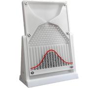Experimental Galton Plate, Dalton Plate Model, Galton Plate, Normal Distribution, Bell Curve Demonstration, Random Distribution, Stimulate Curiosity(White)
