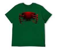 Experimental Metal Tee, Psychedelic Dark Design, Avant-Garde Music Lover Gift Green-Style L