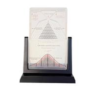 Experimental Model Dalton Board, Probability Demonstration Model With Bell Curve, Desk Galton Board, Physics Laboratory Teaching Tools