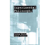 Experimental Philosophy