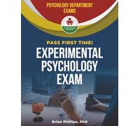 EXPERIMENTAL PSYCHOLOGY EXIT EXAM PREP