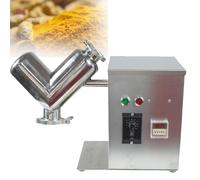 Experimental V-Type Mixer for Granules and Powders, Adjustable Speed and Timing, Ideal for Chemical Mixing, Small 2L Capacity, Heavy-Duty Design