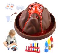 Experiments Science Kit - Volcanic Eruption Science Project Stem Learning, Erupting Volcano Sciencee Kit | Funny Learning Toys for Enhances Fine Motor Skills