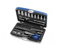 Expert 1/4In Drive Socket & Accessory Set, 73 Piece Multi Colour (One Size)