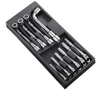 Expert by Facom 10 Piece Angled Socket Spanner Set in Module Tray