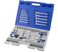 Britool E032911 Socket and Spanner Set, 1/4", 46cm x 15cm x 31cm, 101 Pcs