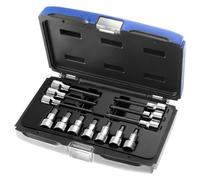 Facom Expert - 1/2" Drive Hex Socket Bit Set - 13-Piece - Metric - Britool