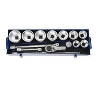 Expert by Facom 14 Piece 1" Drive Hex Socket Set Metric 1"