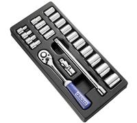 Expert by Facom 21 Piece 1/2" Drive Socket Set Metric in Module Tray