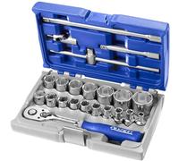 Britool E032900B Metric Drive Socket Set, 1/2", 22 Pcs