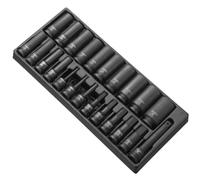Expert by Facom 25 Piece 1/2" Drive Hex Impact Socket and Bit Set in Module Tray