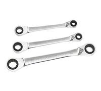 Expert by Facom 3 Piece Ratchet Ring Spanner Set