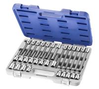 Expert by Facom 30 Piece 1/2" Drive Hex Socket Bit Set 1/2"