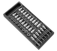 Expert by Facom 33 Piece 1/2" Drive Socket Bit Set in Module Tray