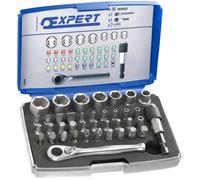 Expert by Facom 39 Piece 1/4" Drive Hex Socket and Screwdriver Bit Set Metric