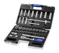 Britool E032908B Socket Set Metric Drive, 1/2", 42 Pcs
