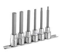 Expert by Facom 6 Piece 1/2" Drive Long Reach Hexagon Bit Set 1/2"