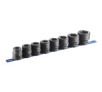 Expert by Facom 8 Piece 1" Drive Hex Impact Socket Set Metric
