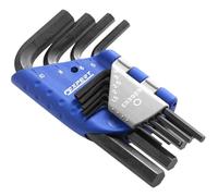 Britool Expert E113929B Hexagon Key Short Arm Set of 9 Metric (1.5 - 10mm)