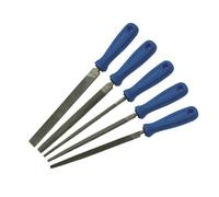 Expert By Facom / Britool E020613 5 Piece Assorted Second Cut 200mm Long Files