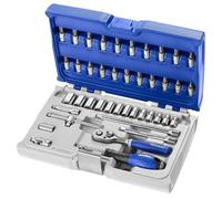 Britool E030702B 1/4-inch Drive Socket Set (42 Pieces)