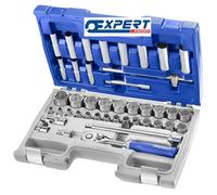 Britool Socket Set E032908B - 1/2" Drive, Metric, 42 Pcs