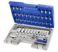 Expert By Facom E032909 55pce 1/2"Dr Metric, AF & Torx Socket Set