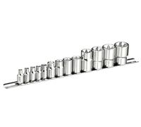 Britool E034801B Mixed Drive Torx Socket Set, 1/4"/ 3/8"/1/2", 13 Pcs