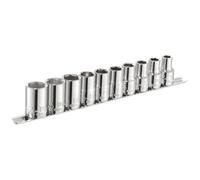 Expert by Facom E034837 1/2″ Drive 10 Piece Hexagon (6-Point) Metric Socket S...