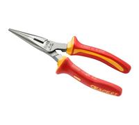 Expert by Facom E050408 160mm Half-Round VDE Straight Nose Pliers - Insulated 1000V