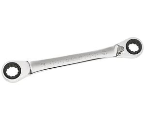 Expert By Facom E110945 4-1 Ratcheting Ring Spanner 16-17 / 18-19mm