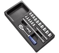 Expert by Facom 20 Piece 3/8" Drive Bi Hex Socket Set Metric in Module Tray
