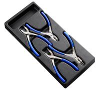 Expert By Facom E194943 Circlip Plier Module Int & Ext - Straight & Bent 4Pc