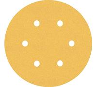 EXPERT C470 Sandpaper Set for Random Orbital Sanders 150 mm, 6 holes, G 60/120/240 6-pc