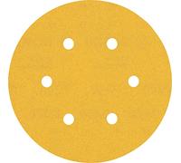 EXPERT C470 Sandpaper with 6 holes for Random Orbital Sanders 150 mm, G 240 50-pc
