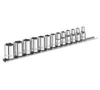 Expert Comprehensive 13-Piece Metric Socket Set With 1/4 Inch Drive By Britool