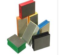 Expert Diamond Hand Sanding Block, 3000 Grit Diamond Polishing Grinding Block, Abrasive 55 x 90 x 28 mm Stone/Glass/Tiles/Concrete/Granite/Marble, Manual Sanding