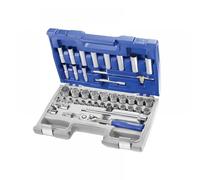 Britool Expert E032908B Socket & Accessory Set of 42 Metric 1/2in Drive