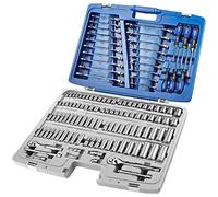 Expert by Facom 126 Piece Combination Drive Socket and Spanner Set Metric and Imperial Combination
