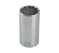 Expert E117278 Bi-Hexagon Deep Socket 1/2In Drive 12mm Brie117278B