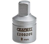 EXPERT E200204 Special Insert for Oil Change, 3/8 Inch with External Square 8 mm