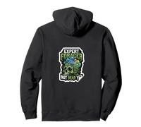 Expert Forager Not Dead Yet Funny Mushroom Skull Goblincore Pullover Hoodie
